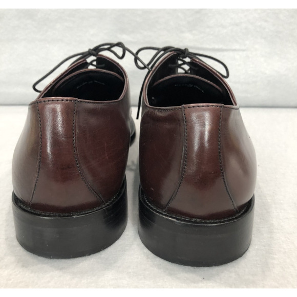BOSTONIAN First Flex All Leather Burgundy Oxford Sz 13 MADE IN INDIA main image 8
